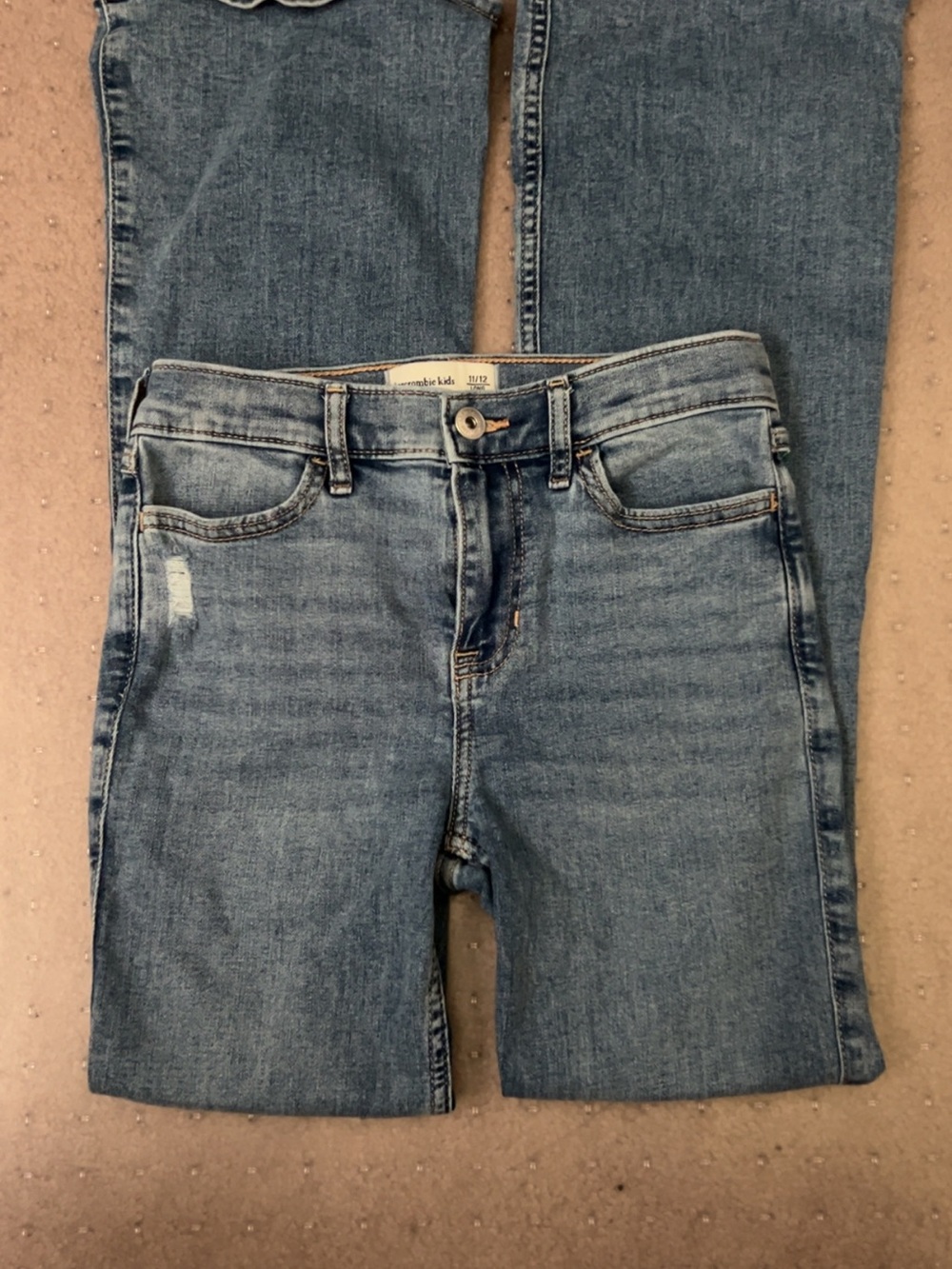 abercrombie kids Skinny Jeans - Light Blue Wash